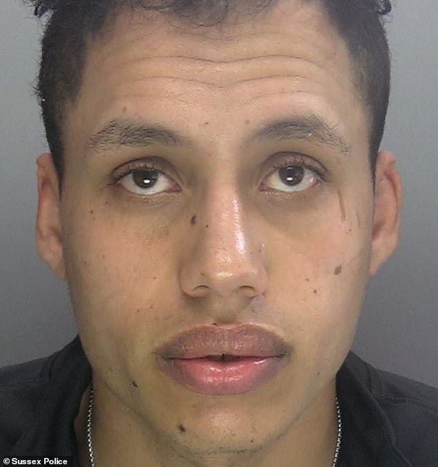 Vulnerable woman gang-raped by trio of small-boat migrants on Brighton beach describes ‘unbearable’ impact on her life as prosecutor says attackers are ‘devoid of humanity’