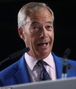 Nigel Farage denies breaking rules after receiving financial benefits from convicted criminal