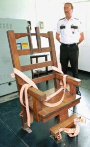 Inside America’s worst ever execution: Faulty ‘old sparky’ electric chair made murderer writhe in agony and caused his body to COMBUST in spectacle so horrific that warden now campaigns against death penalty