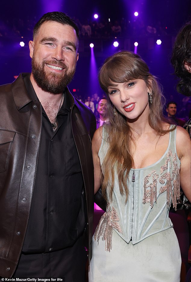 Newlyweds Taylor Swift and Travis Kelce surface just one week after their $50million NYC nuptials to attend his Chiefs teammates’ wedding