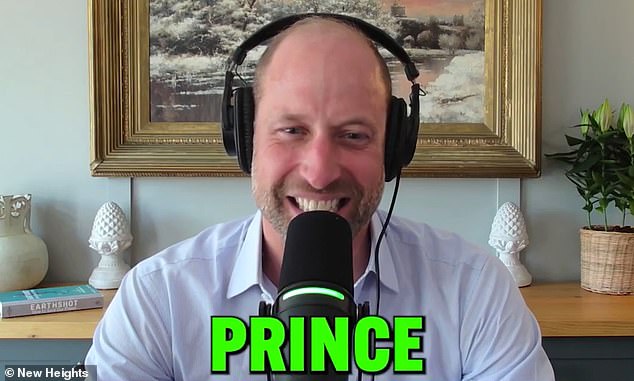 Prince William to appear on Travis Kelce’s podcast – hours before his blockbuster Taylor Swift wedding party