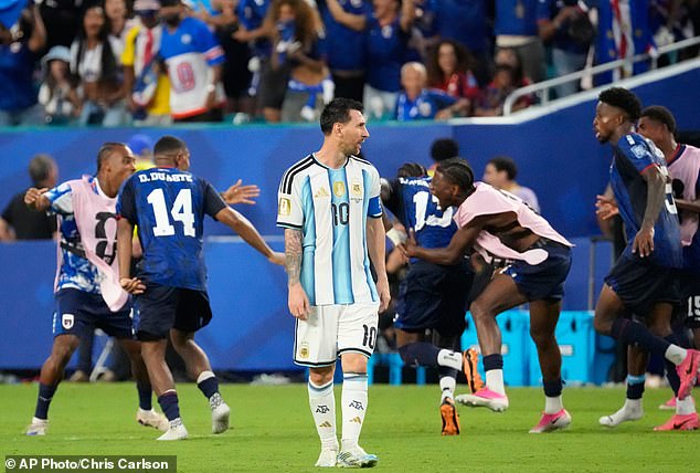 World Cup fans claim Taylor Swift and Travis Kelce’s wedding was UPSTAGED by Cape Verde heroics against Lionel Messi and Argentina: ‘Feel terrible for the attendees’