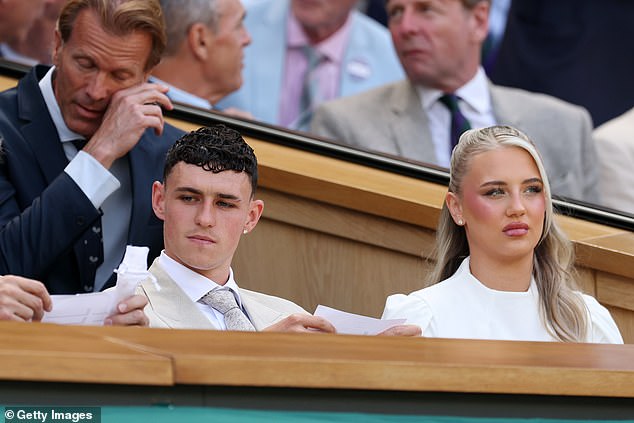 England’s forgotten man Phil Foden takes his mind off the World Cup by heading to Wimbledon – where he runs into former Three Lions boss Gareth Southgate