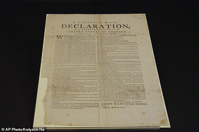 Extremely rare authentic copy of the Declaration of Independence is miraculously FOUND after being hidden away in another country for 250 years