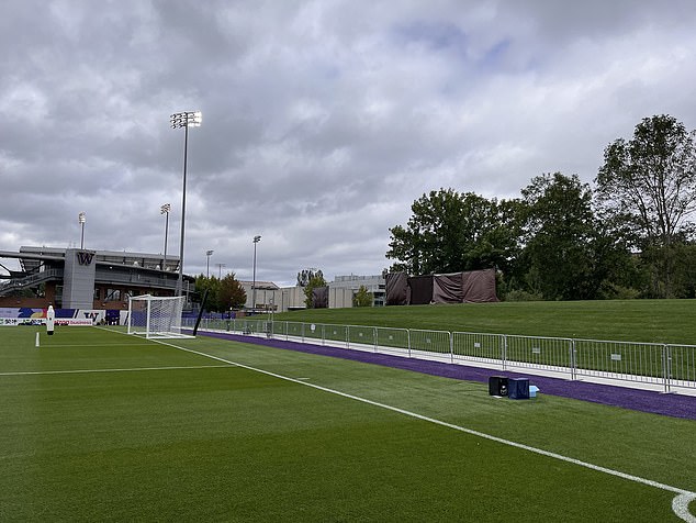 Spooked USMNT put up blacked-out fences over fears spies could watch training before World Cup last-16 showdown with Belgium