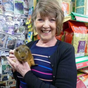 Man, 43, is arrested on suspicion of murder and attempted murder after crash killed elderly pet shop owner and seriously injured a teenage girl