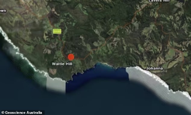 Victoria’s Great Ocean Road is rocked by magnitude 3.8 earthquake