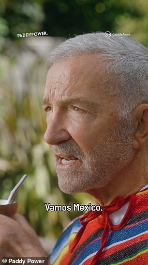 Vamos Mexico! Scotland legends go all-out-Mexican with tacos, pinatas and wrestling masks in hilarious new Paddy Power advert as they will England to lose their crucial last 16 clash at the World Cup at the Azteca