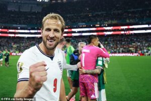 Donald Trump praises Harry Kane as a ‘GREAT player’ after England’s victory over Mexico