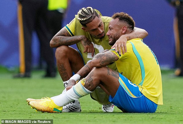‘Carlo Ancelotti died hugging Neymar’: Brazil’s newspapers rage over their ‘cowardly, shameful’ World Cup exit and how manager ‘ruined the team’