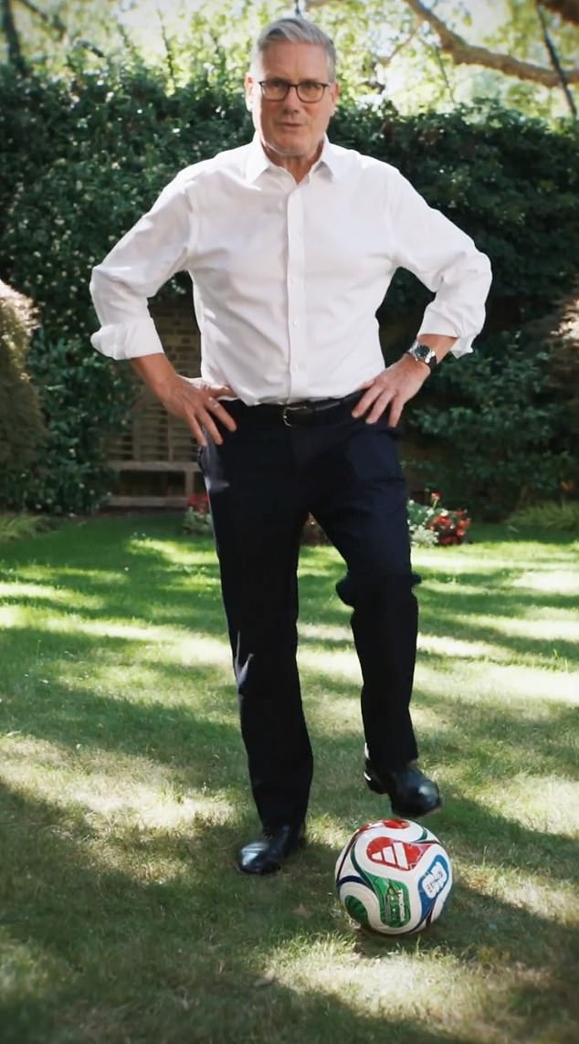 Keir Starmer condemns Andy Burnham’s call for football fans to be allowed to booze on the terraces at matches