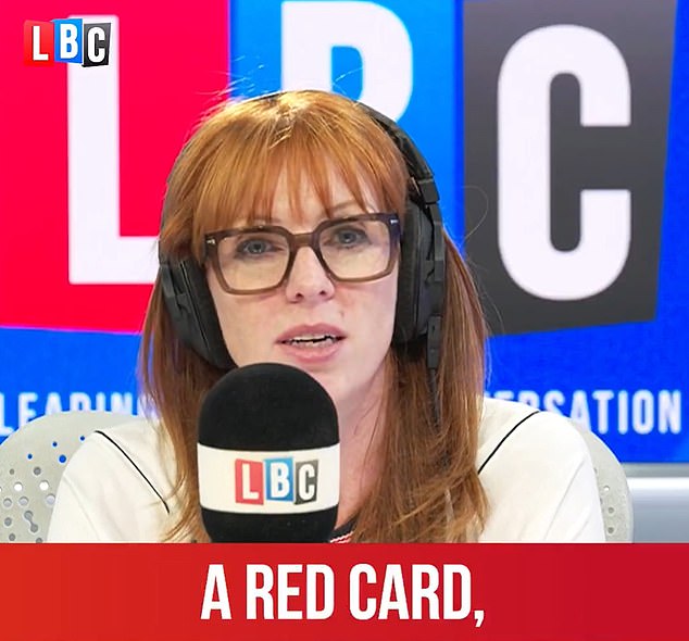 Angela Rayner risks Trump’s wrath as she says FIFA should have ignored demand to drop ‘clear red card’ for USA star