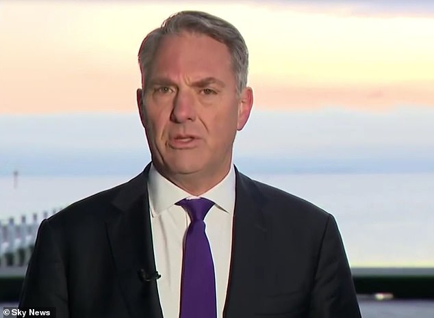 Richard Marles refuses to reveal where China’s nuclear-capable missile landed in the Pacific as test launch is blasted as ‘destabilising’