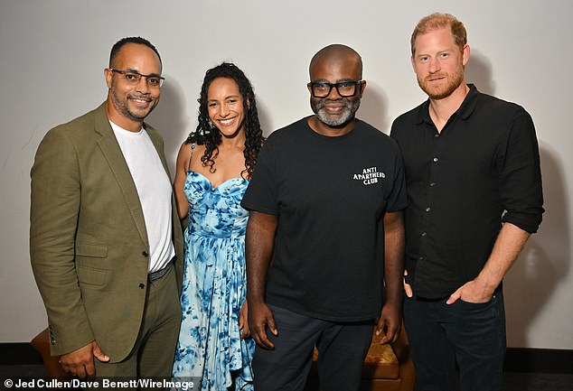 As he arrives in the UK… Prince Harry is still ‘looking forward’ to spending time with King despite Buckingham Palace row as Meghan hopes she can ‘safely’ bring their two children to the UK and attend Invictus Games events herself