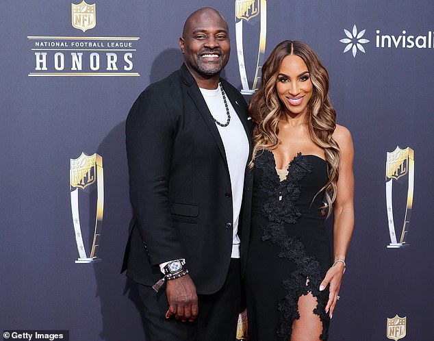 Former NFL star and ESPN analyst accused of threatening to kill reality TV star wife as fresh arrest details emerge