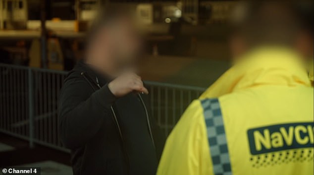 Moment Ukrainian ‘car cannibal’ is caught at Dover: Border officers find van driver smuggling £100K worth of parts from eight high-end vehicles stolen off UK streets