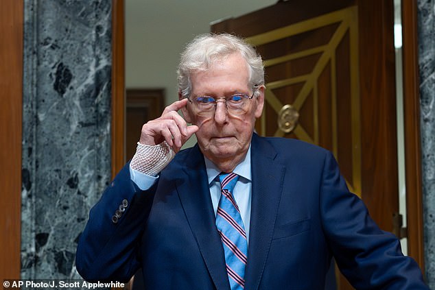 Major health update on Mitch McConnell, 84, as ‘brain dead’ rumor grips DC