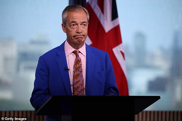 DAN HODGES: This self-pitying, evasive and frankly boorish Nigel Farage was a pale shadow of the anti-establishment hero