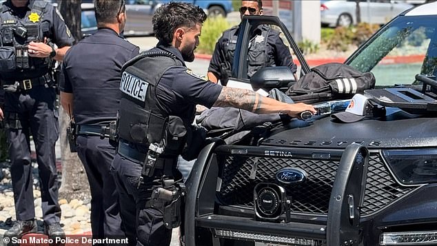 Tattle-tale self-driving car drove children to POLICE after they fired Orbeez pellets out of its windows while swigging booze on back seat, cops say