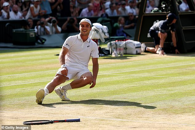 He’s done it again! Brit sensation Arthur Fery becomes first wildcard to reach Wimbledon semi-final in 25 years with straight-sets win over No9 seed Flavio Cobolli
