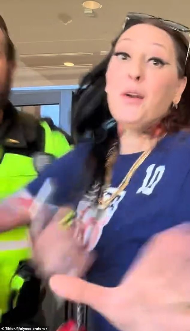 Mall security guard suspended over shocking video of him erupting at lesbian shopper and her girlfriend