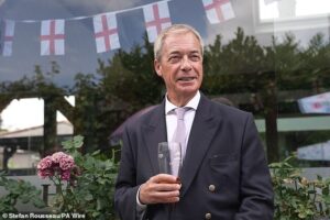 Farage says Binface by-election is deadly serious: ‘Labour and the Tories are both showing contempt for the electorate – this is an election with real people’