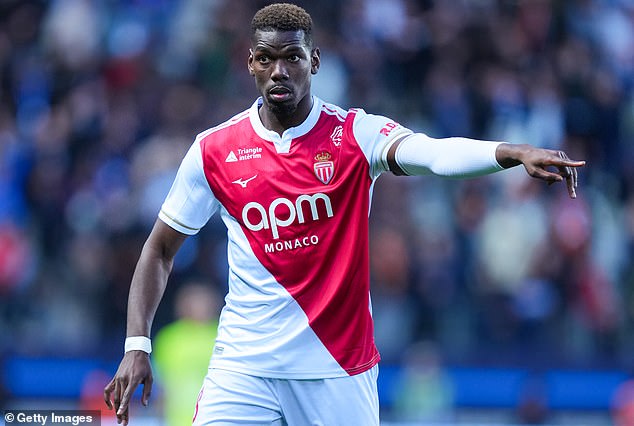 Monaco could sell Paul Pogba after midfielder played just 115 MINUTES in injury-plagued debut season at Ligue 1 club following 18-month doping ban