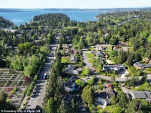 Why wealthy Seattle enclave where average home costs $4.3m is going BANKRUPT… and the excruciating measure lawmakers warn is necessary to save it