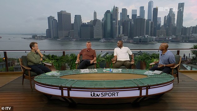 ITV forced to abandon World Cup studio ahead of France’s clash with Morocco as New York is hit by storms