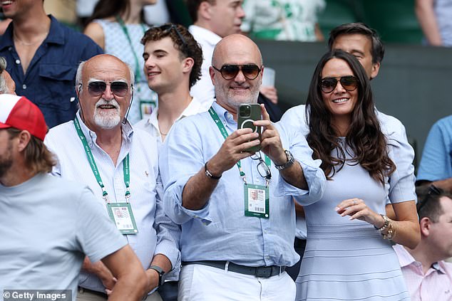 Benedict Cumberbatch, Keira Knightley and a host of stars join Arthur Fery’s multi-millionaire parents to cheer him on in historic Wimbledon semi-final