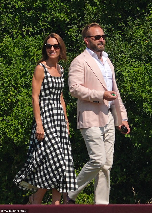 Kate cheers on William at charity polo match in Windsor – as Harry appears at Invictus event in Birmingham and Meghan ‘brings Archie and Lilibet to the UK’