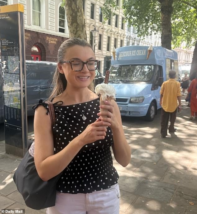 Ice cream wars heat up: 99 cones now change hands for a sweat-inducing SEVEN POUNDS in Britain’s latest heatwave