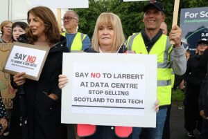 Heading to a town near you… vast US-funded data centres that need more power than a small country and have sparked a Wild West-style land grab, with campaigners now fearing they could prove a toxic menace to public health