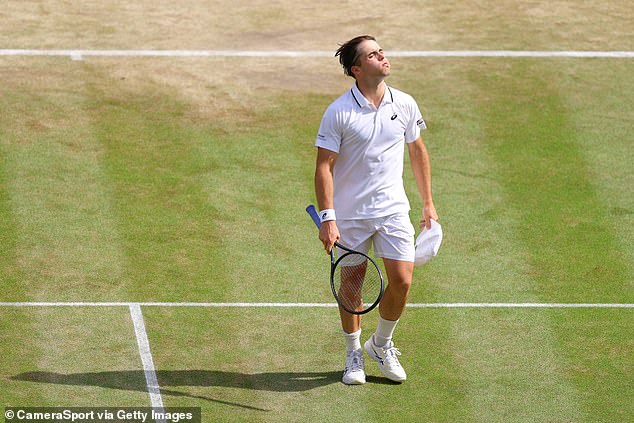 British Wimbledon wildcard Arthur Fery’s fairytale run to the semi-finals comes to an end on Centre Court