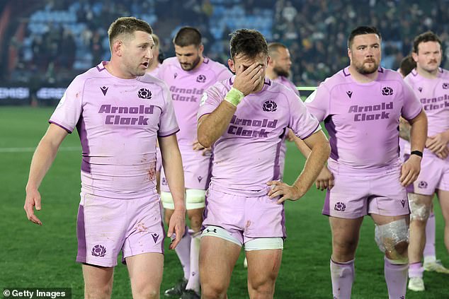 Townsend’s torment: Scotland head coach sees his dream of historic win over South Africa go up in smoke