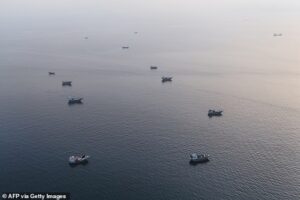 Iran war reignites as US launches strikes on key targets hitting back in response to attack on ship in Strait of Hormuz… before Tehran opens fire on FIVE American allies