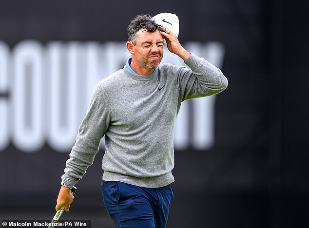 Furious Rory McIlroy heard berating himself on hot mic after rare gaffe: ‘So bad at golf’