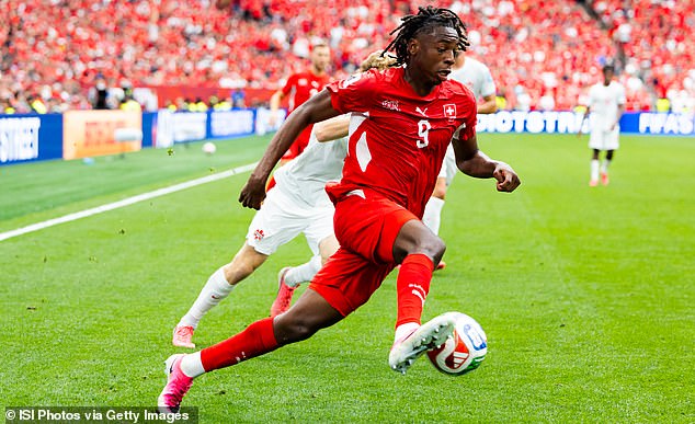 Newcastle hijacked AGAIN: Aston Villa lead race for Johan Manzambi after Magpies struck £49m deal to sign Swiss star in another huge blow to transfer plans