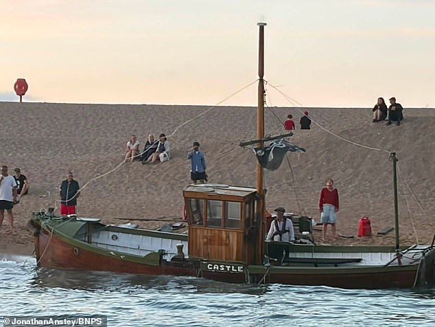 ‘Heroic’ WW2 troopship that survived Nazi bullets and saved 22 soldiers from Dunkirk beaches is wrecked during children’s pirate-themed birthday party