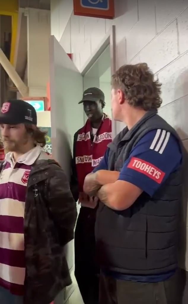 AFL star Jamarra-Ugle Hagan breaks his silence over viral video of him and teammate leaving disabled toilet together