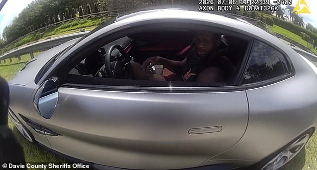 Jets’ Geno Smith is seen in police footage AGAIN after his third run-in with Florida cops of the offseason
