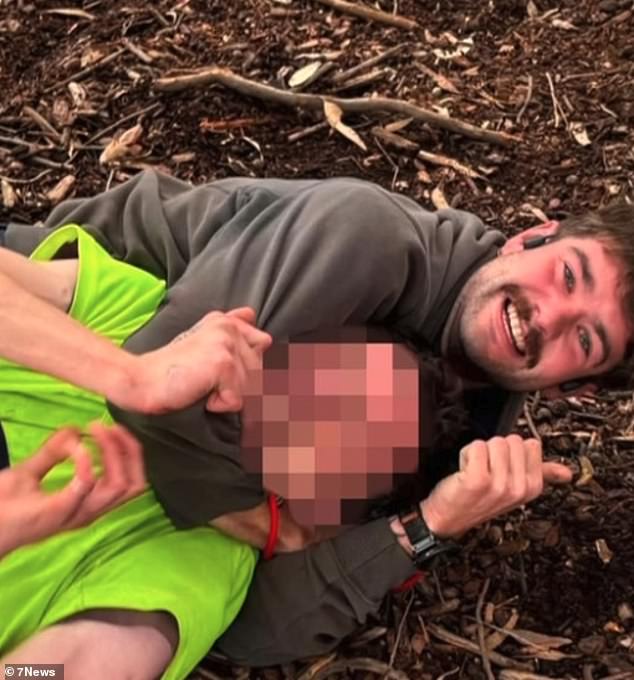 Extraordinary citizen’s arrest at Dan Murphy’s: Plumber tackles ‘car thief’ who suffered embarrassing handbrake fail
