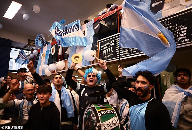 ‘England… go f*** yourself!’: How Three Lions’ World Cup semi-final defeat unfolded in Argentina with photos of Lionel Messi on every street corner, the English national anthem drowned out and shops closing early