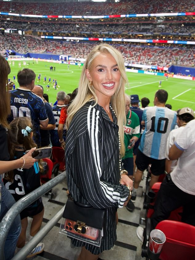 Former England Lioness celebrates Argentina star boyfriend’s World Cup win over Thomas Tuchel’s side after stirring controversy for supporting reigning champions