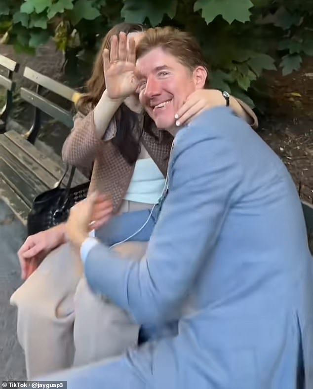 Married NYC lawyer, 45, is SUSPENDED from his job after he was caught smooching with underling, 29, in Central Park