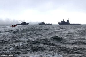 Iran ‘considered attacking Ukrainian port in revenge for strikes on Caspian Sea ships heading for Russia’ as two wars continue to merge