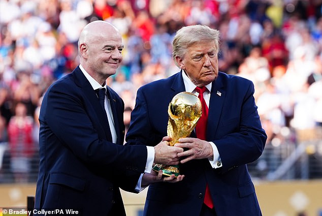 UEFA lay into FIFA over ‘proposal to sell stakes in the World Cup’ in a move that could ‘make president Gianni Infantino millions’ – as plan is labelled a ‘nuclear bomb’ for football
