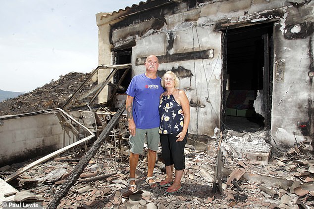 The Spanish villa we put years of love and labour into was consumed by wildfires in hours… but we’re the lucky ones