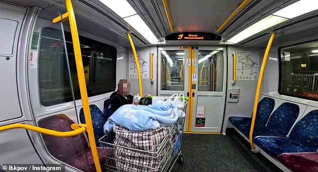 Heartless act sparks outrage after homeless woman is forced to give up her ‘life’s belongings’ because trolleys are not allowed on trains