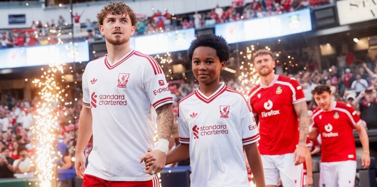 Liverpool vs Wrexham – friendly LIVE: 16-year-old Joshua Abe misses glorious chance to put Andoni Iraola’s Reds in front after just three minutes as Ryan Reynolds watches on in The Bronx